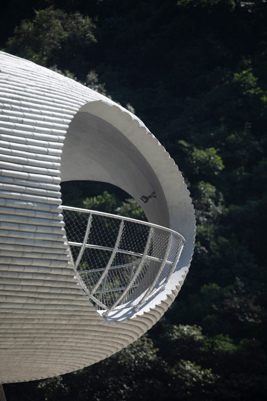 resting loop with views pavilion by hcch studio