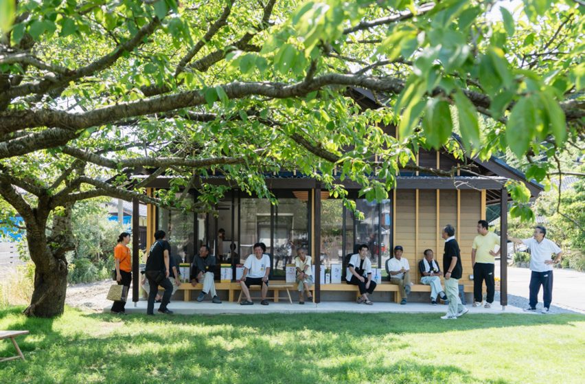 exterior of japanese community centre