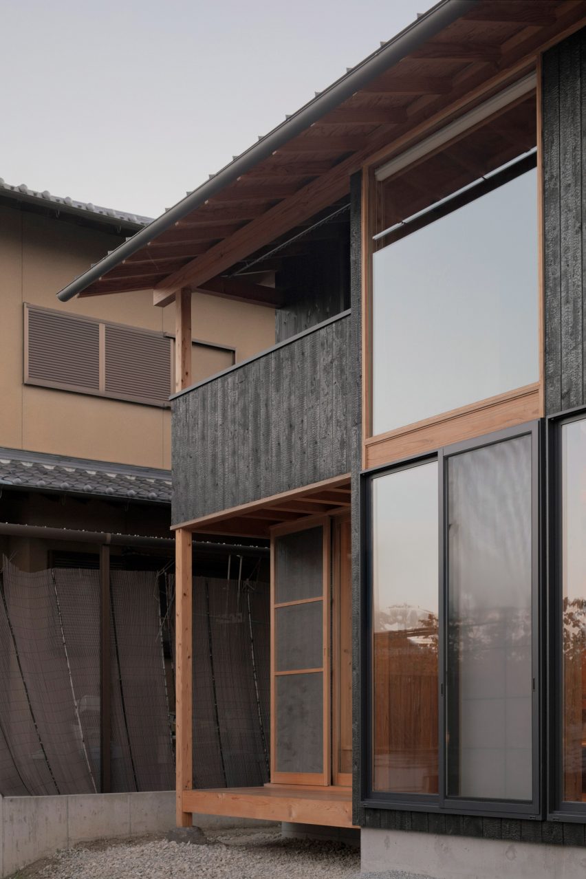 wooden japanese house