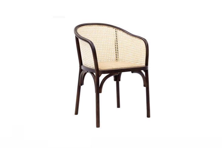 barrel back caned dining armchair from pottery barn 5