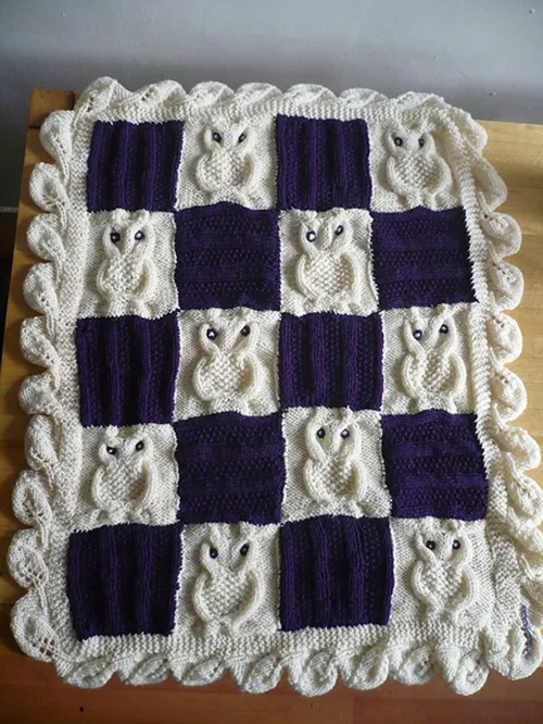 13 unique cable owl free knitting patterns ⋆ bright stuffs