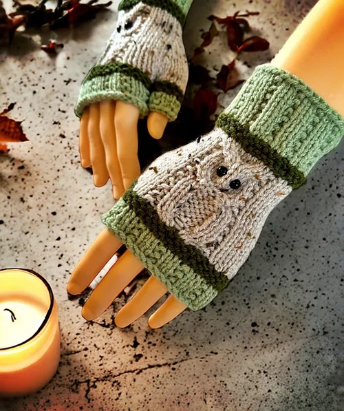 13 unique cable owl free knitting patterns ⋆ bright stuffs