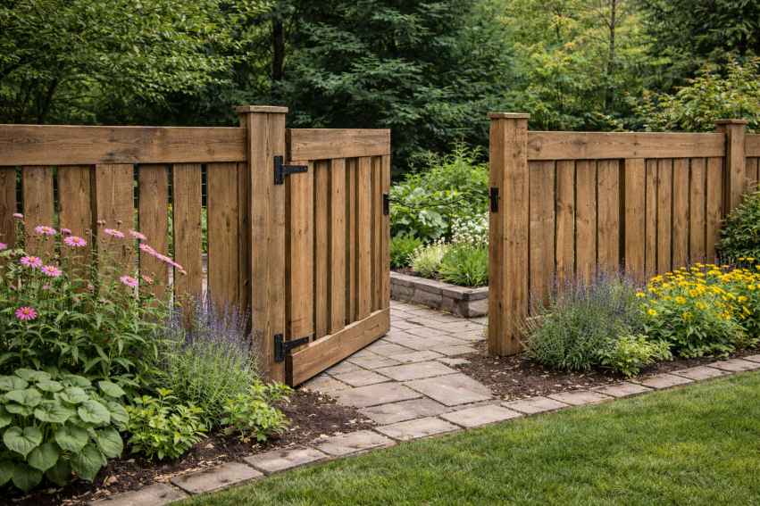 diy cheap fence