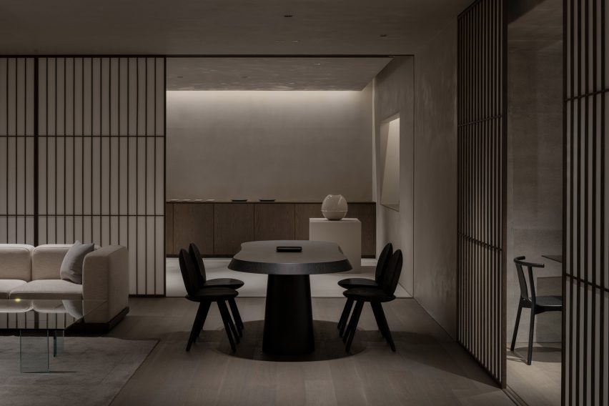 eight interiors where translucent shoji screens let the light in 3 basement floor in conran shop daikanyama