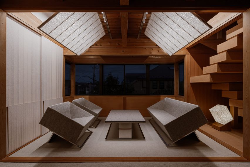 symbolplus designs interior of its own office in tokyo, japan