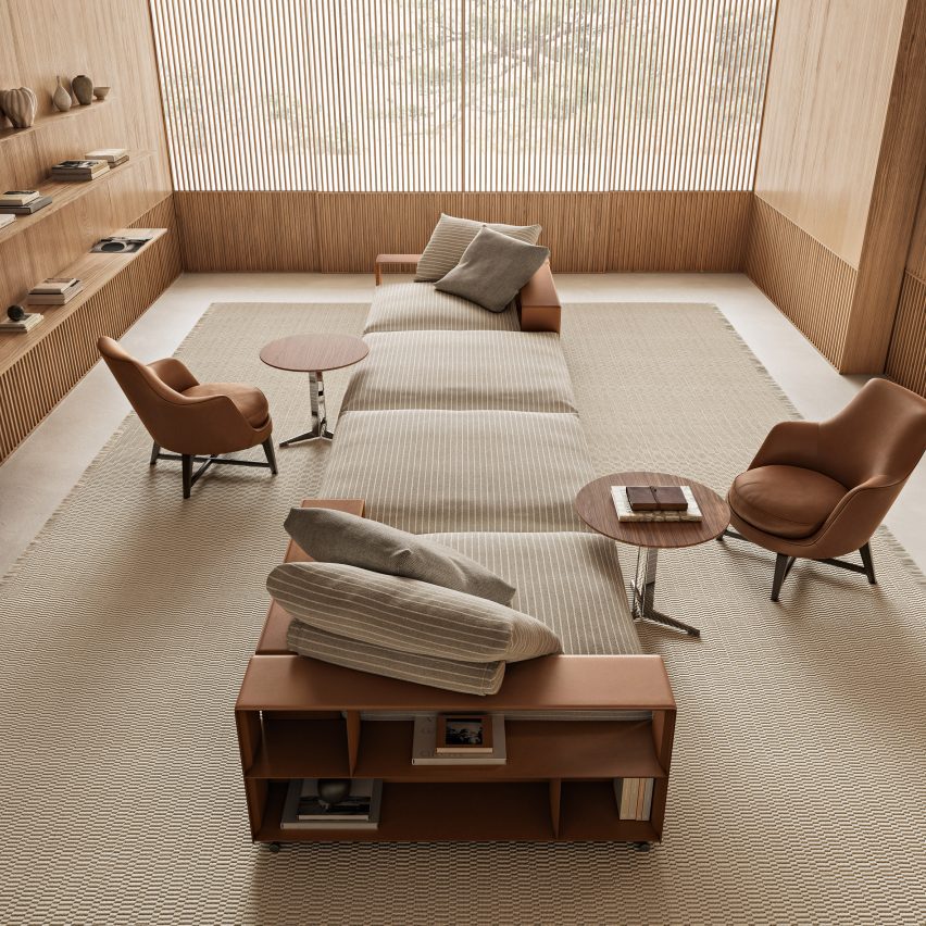 håg x recouture capisco task chair by flokk among new products on dezeen showroom 19 groundpiece sofa by antonio citterio for flexform