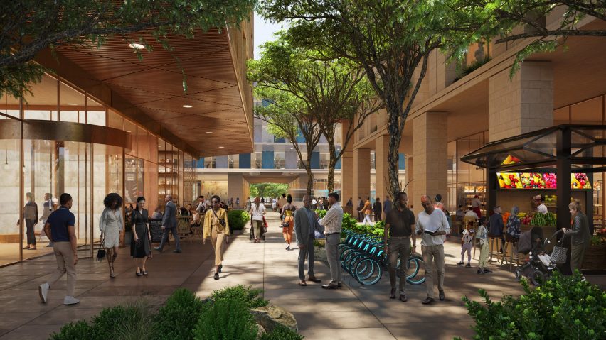 innovation district by foster + partners in angola