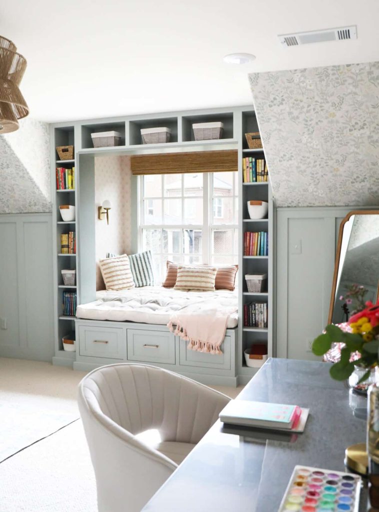 secret garden bedroom + ensuite bath