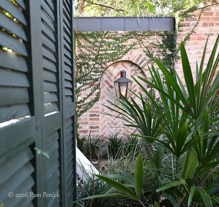 new orleans-inspired garden courtyard - digging