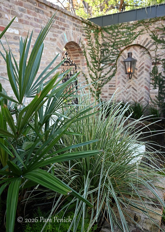 new orleans-inspired garden courtyard - digging