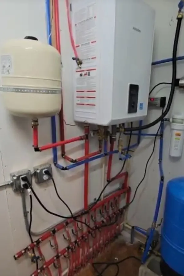 gas fired heating unit