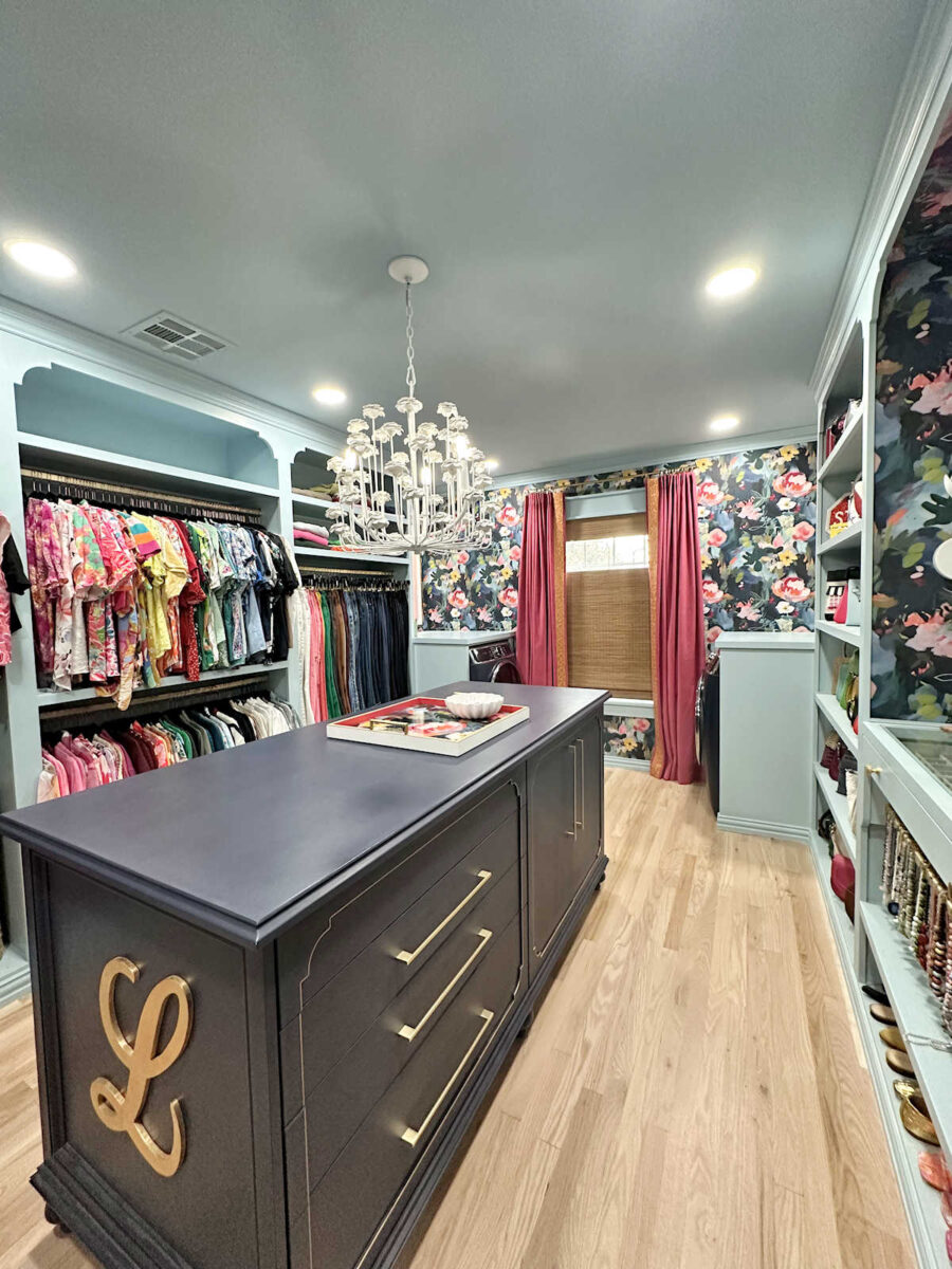 washer and dryer in the walk-in closet - my best design decision ever (a five-month update)