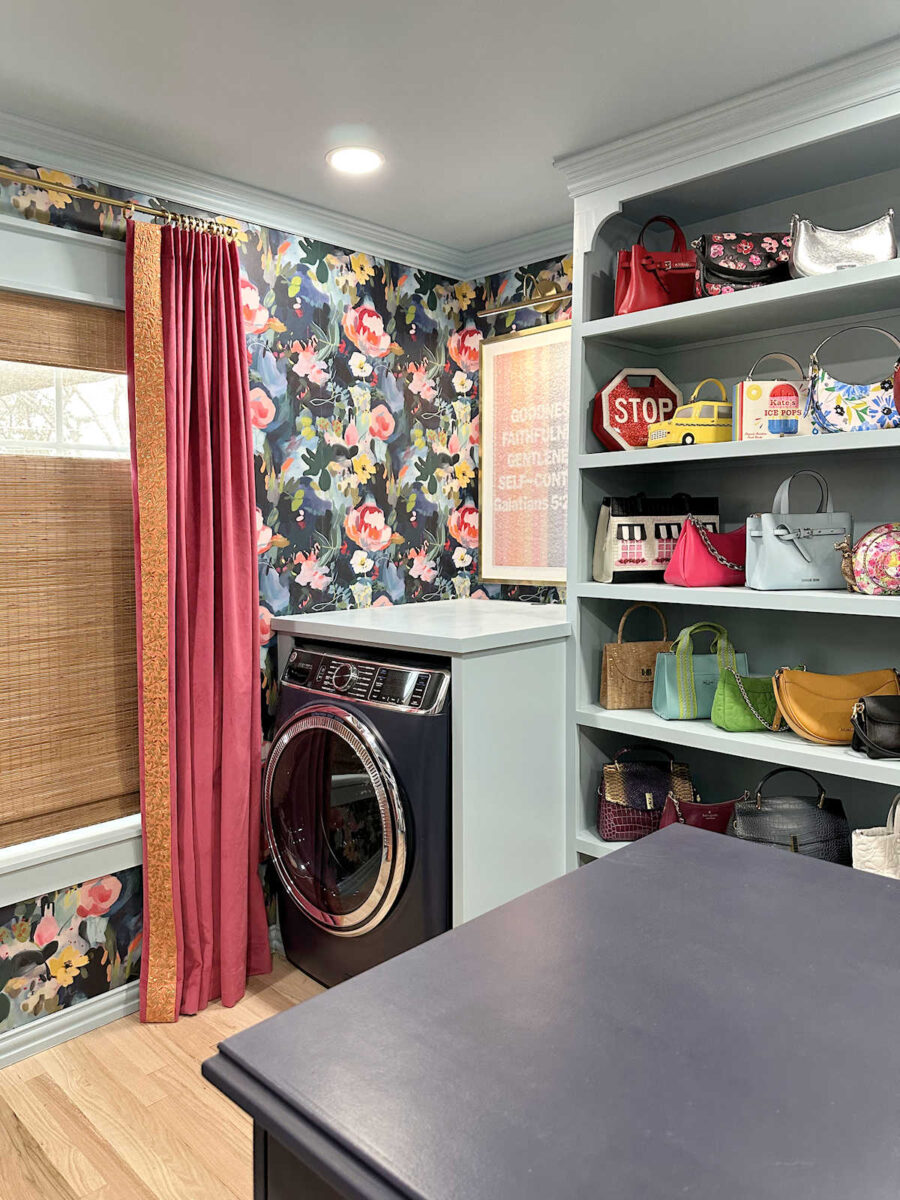 washer and dryer in the walk-in closet - my best design decision ever (a five-month update)