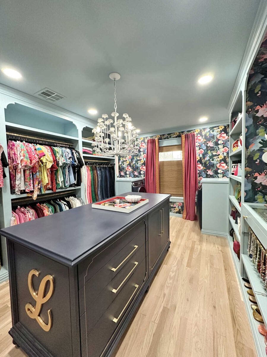 washer and dryer in the walk-in closet - my best design decision ever (a five-month update)