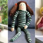 11 Dolly Free Knitting Patterns ⋆ Bright Stuffs
