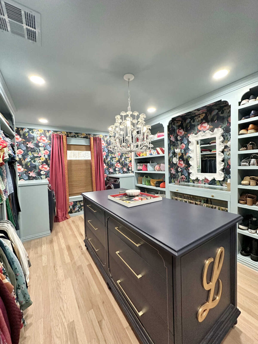 washer and dryer in the walk-in closet - my best design decision ever (a five-month update)