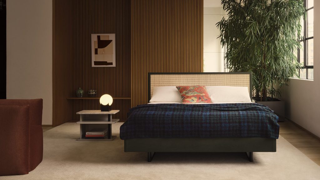 Awase bed by Omi Tahara Studio for Bolzan