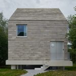B2A Architects elevates Cascade house above dyke in Netherlands B2A Architects elevates Cascade house above dyke in Netherlands