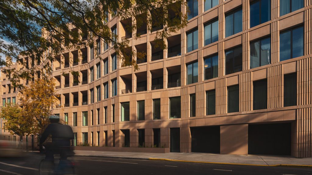 Brooklyn building by Frida Escobedo “folds, stacks, and interlocks”