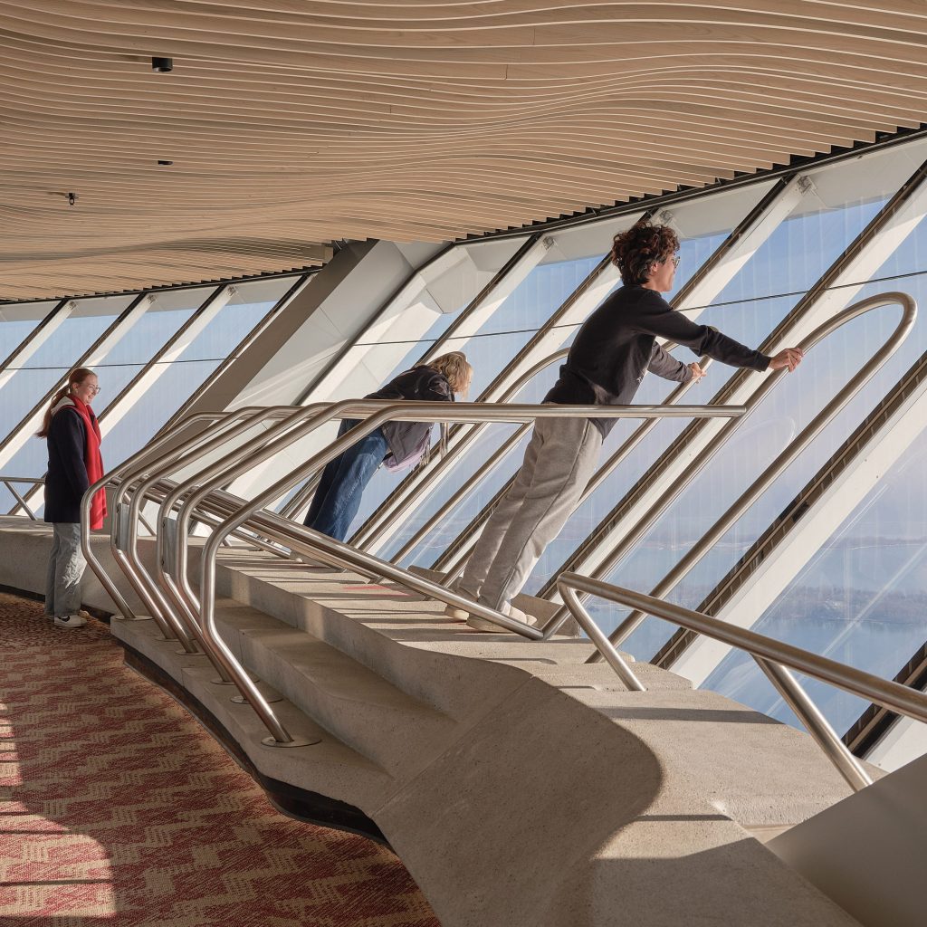 CN Tower interior renovation honours “monument to Canadian life”