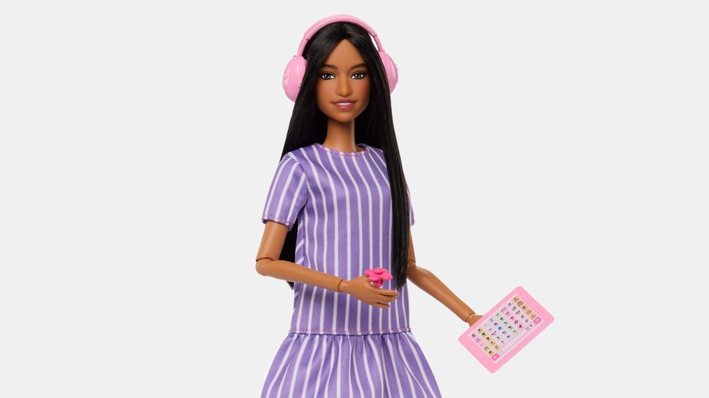 First autistic Barbie allows “more children to see themselves” in doll