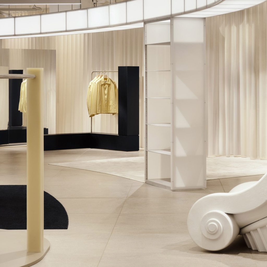 Tutto Bene creates “gallery-like” fashion floor at Globus Basel