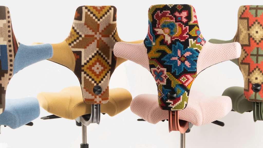 HÅG X Recouture Capisco task chair by Flokk