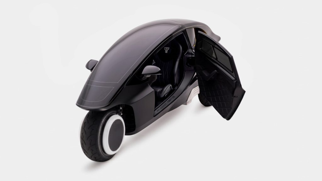 Will.i.am unveils three-wheeled Trinity EV with AI assistant