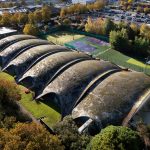 Heinz Isler-designed concrete-shell sports centre Grade II-listed