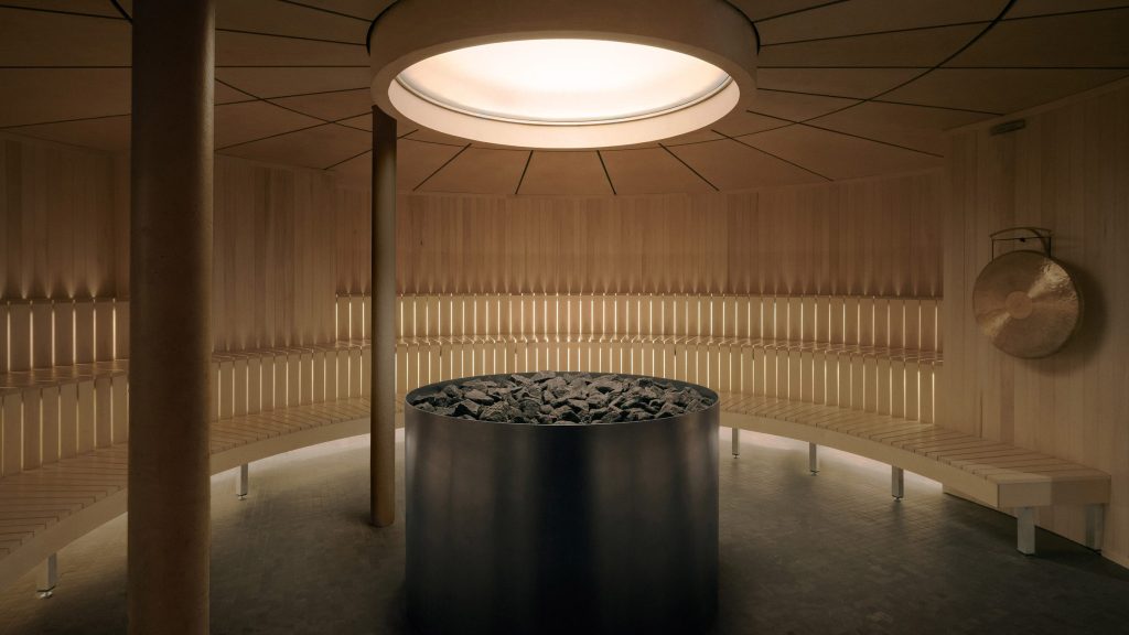 Future Simple Studio creates “contemporary vocabulary” for Recess sauna