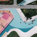 SoBA designs colourful sports park informed by local opera costumes