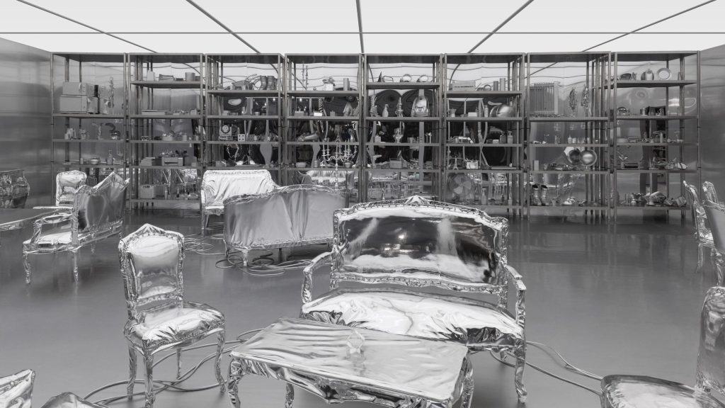 Harry Nuriev presents all-silver installation at Maison&Object