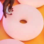 IKEA unveils colour-shifting Sabine Marcelis “doughnut lamps” at CES