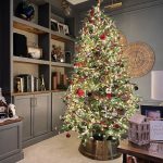 One Hour DIY: An Easy and Useful Rolling Christmas Tree Stand | Thrifty Decor Chick