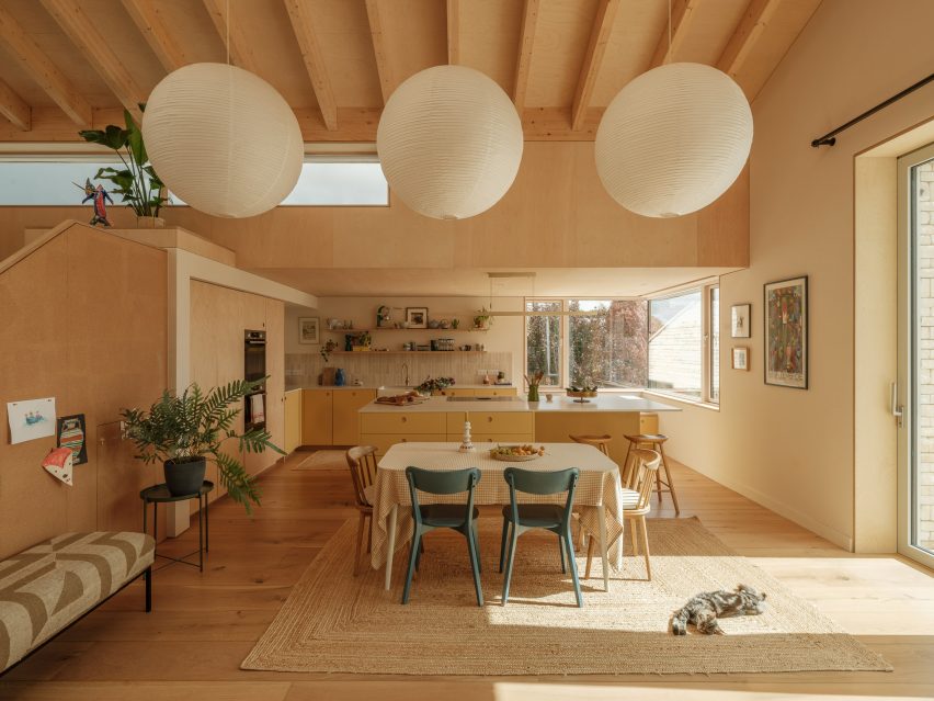 interior of sky house