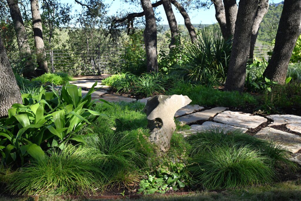 piano rock garden