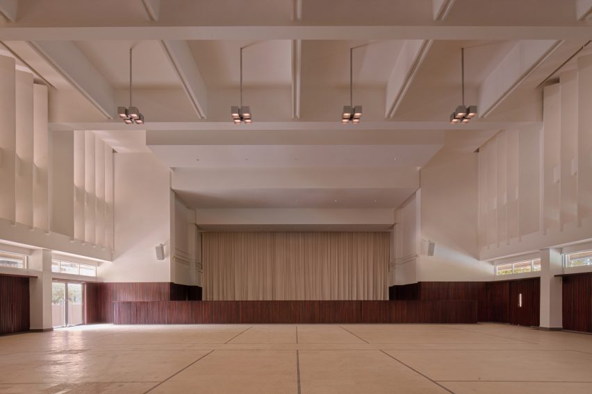 new bahru hall by open studio with white walls