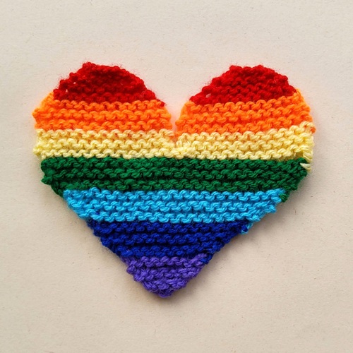 9 unique heart free knitting patterns ⋆ bright stuffs