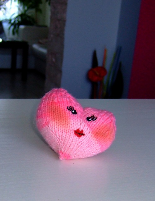 9 unique heart free knitting patterns ⋆ bright stuffs