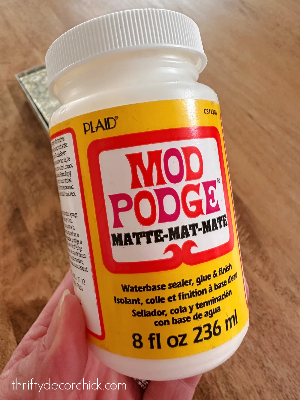 matte mod podge