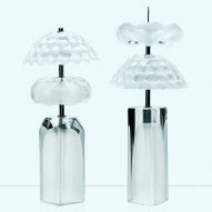 two buké lamps by simon skinner