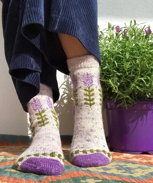 unique lavender free knitting patterns ⋆ bright stuffs