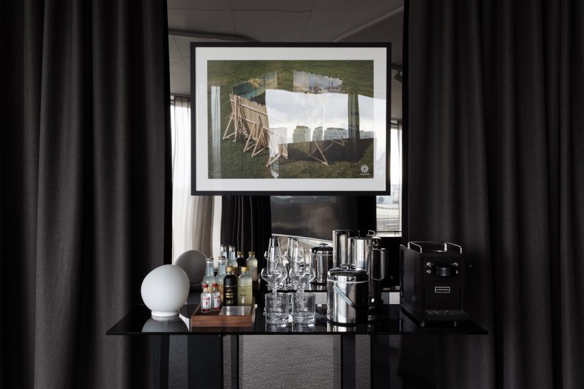 stratum suite 9 by bernadotte & kylberg in clarion hotel sign in stockholm