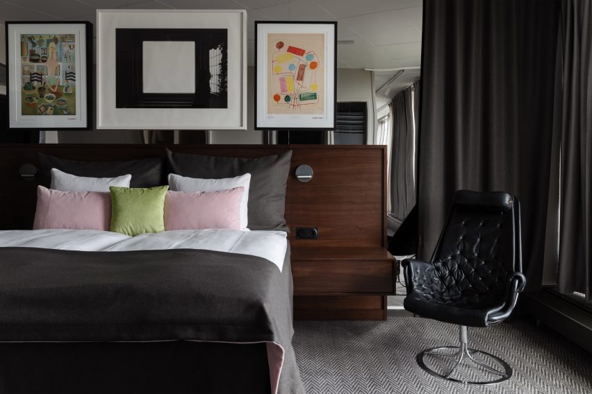 stratum suite 9 by bernadotte & kylberg in clarion hotel sign in stockholm