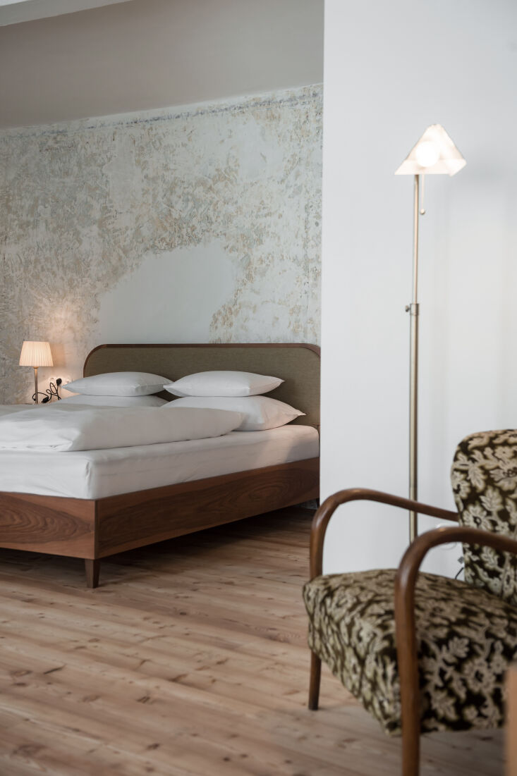 the eight guest rooms are pared back but warm, with a sense of enclosure fittin 19