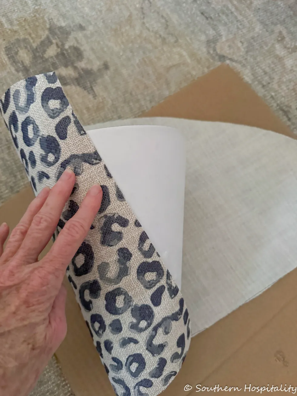 how cover lampshades