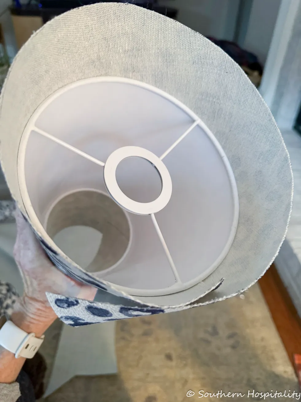 how cover lampshades