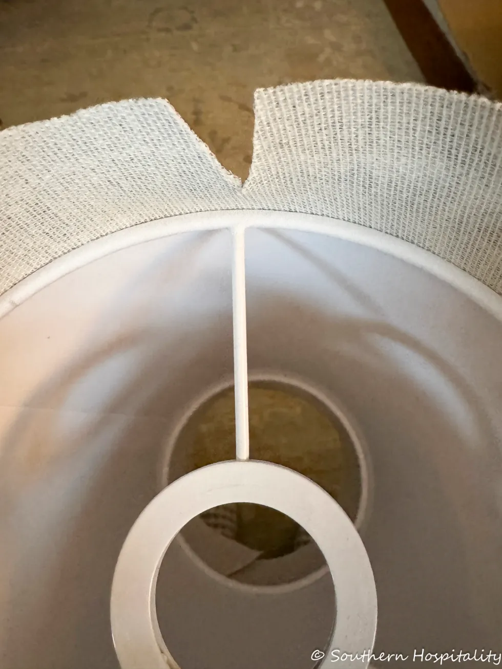 how cover lampshades