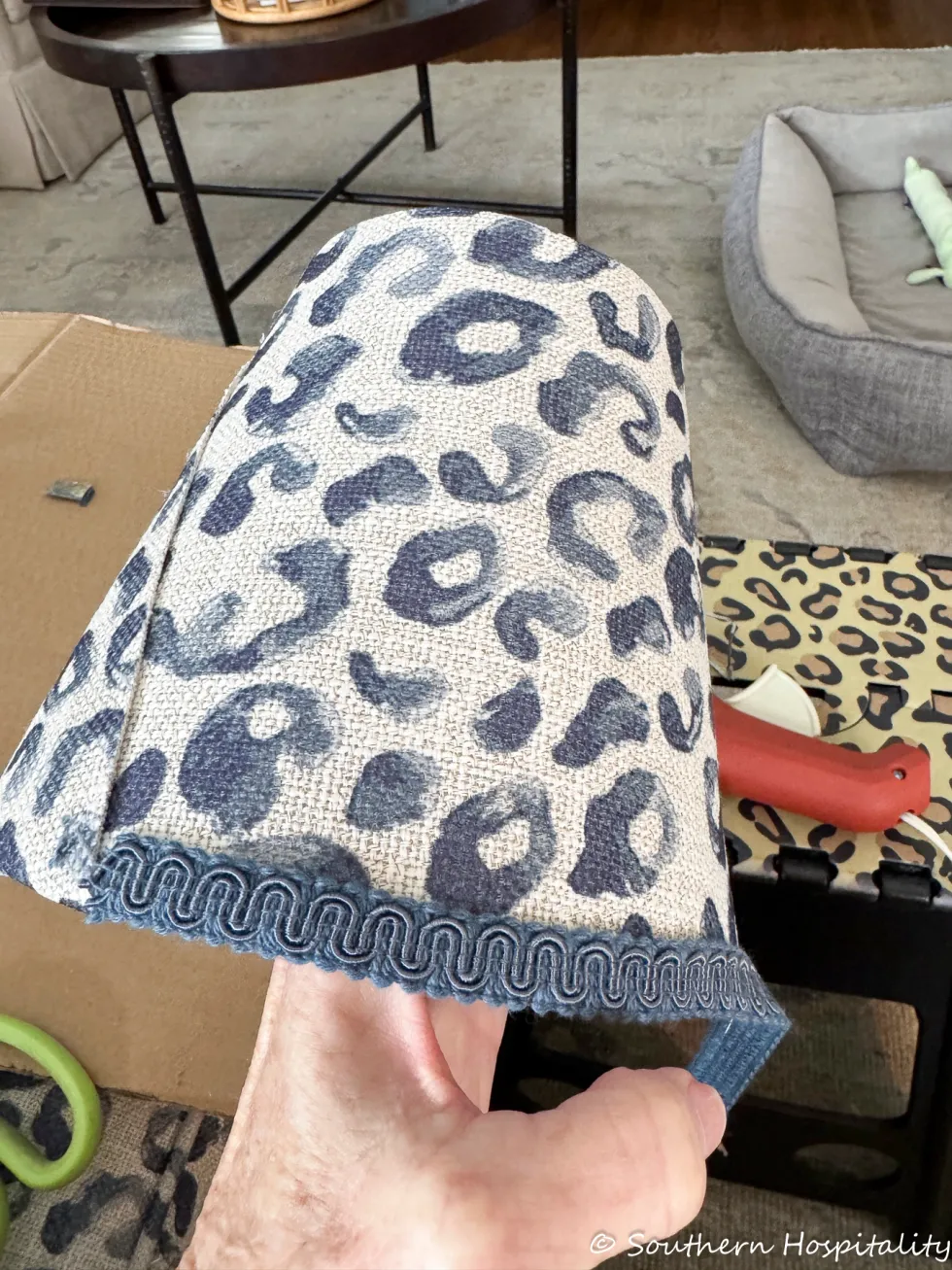 how cover lampshades