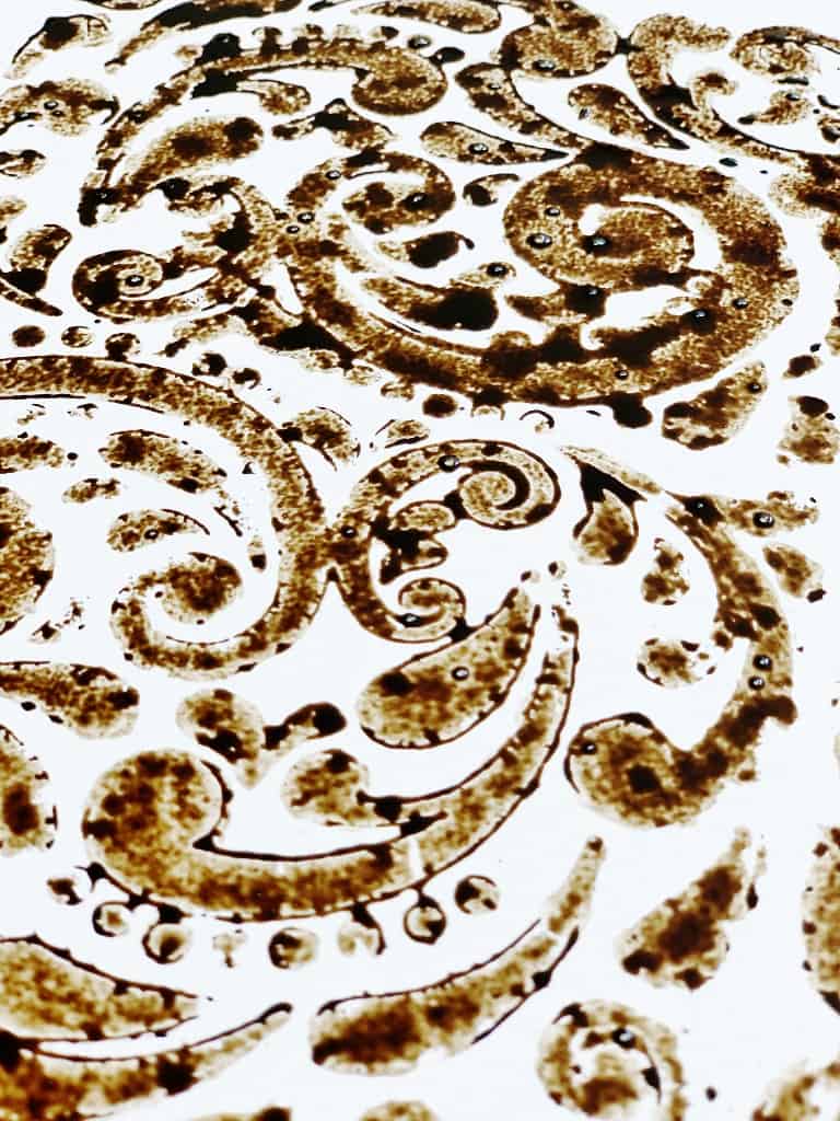 how to creat a faux antique finish with patterned patina